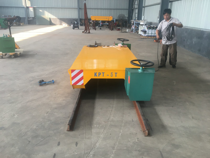 Cable Reel Powered Motorized Rail 5 Ton Industrijski prijenosni kolica