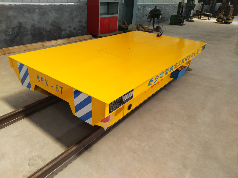 Čelična cijev 5 Tons Battery Rail Transfer Trolley