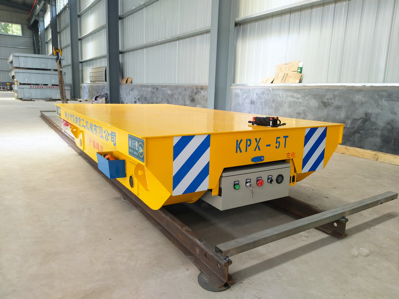 Čelična cijev 5 Tons Battery Rail Transfer Trolley