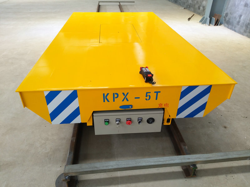 Čelična cijev 5 Tons Battery Rail Transfer Trolley
